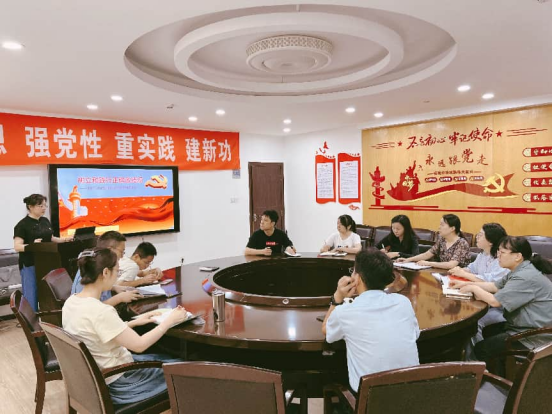 锚定正确政绩观 做实科研服务保障———管理支部书记讲党课